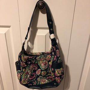 Very Bradley purse petal paisley